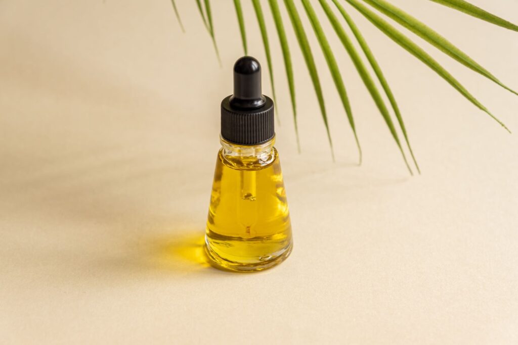 Hair oil bottle with dropper for the best hair oils guide